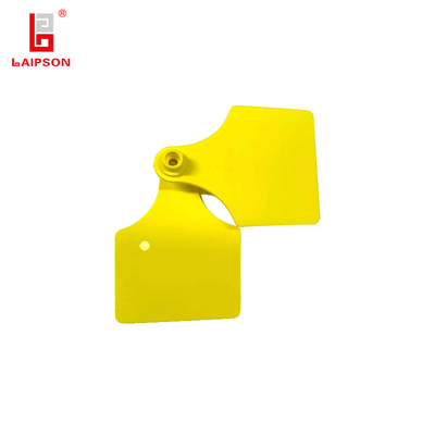 sGS BASF TPU visual Double Cattle Ear Tag with Laser Engraved Numbers for Livestock Identification