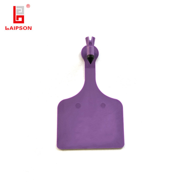 Large TOP TPU Material Cattle Cow Sheep Animal Ear Tag With Serial Number For Farm