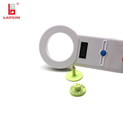 25MM TPU Tamperproof FDX-B HDX RFID Ear Tag For Goat Sheep Swine