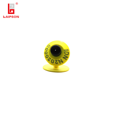 OEM TPU 28mm Pig Sheep Identification Livestock Ear Tag For Farm Tracking