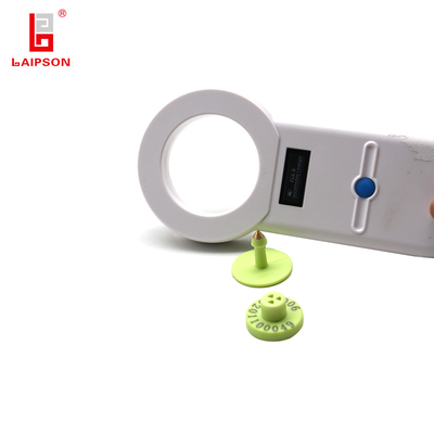 Green Security Basf TPU RFID FDX-B HDX Livestock Ear Tag For Cattle Sheep Pig