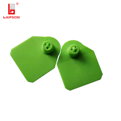 Top Tpu Tamperproof Plastic ISO Animal Double Ear Tag For Pig Sheep Cattle