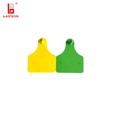Laipson Visual Blank Male Ear Tag With Laser Printing Numbersfor Cow Goat Cattle Farm