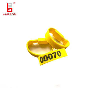 LAIPSON 127mm Sheep Leg Tagging System In Plastic TPU Leg Band For Sheep Goat Farm