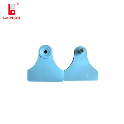 OEM TPU Blue Livestock Visual Sheep Goat Ear Tag For Pig Sheep Farm