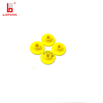 30mm Tpu UHF Round Waterproof Rfid Pig Sheep Ear Tags Rfid Electronic Sheep Goat Ear Tag