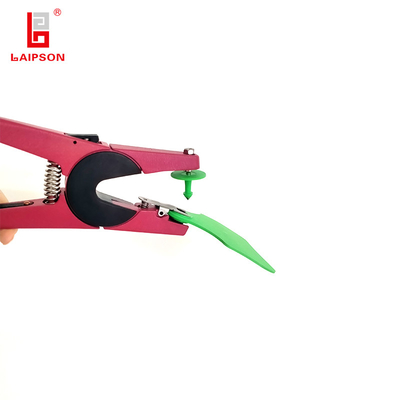 TPU 18000-6c Long Range UHF RFID 890-960Mhz Tamperproof Livestock Ear Tag For Cow Farm Tracking
