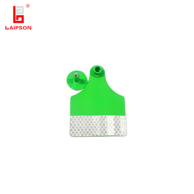Wholesale TPU Reflective Animal Ear Tag With Laser Numbers For Cow Sheep Livestock