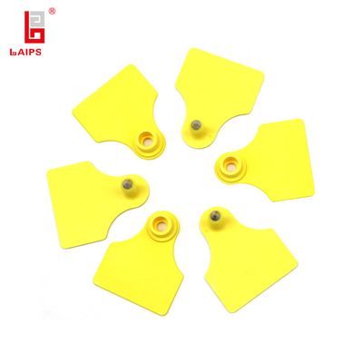 High Quality Tpu Laser Printing Numbers Visual Male Pig Cow Ear Tag For Farm