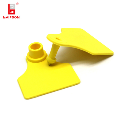 High Quality Tpu Laser Printing Numbers Visual Male Pig Cow Ear Tag For Farm