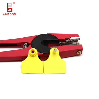 High Quality Tpu Laser Printing Numbers Visual Male Pig Cow Ear Tag For Farm