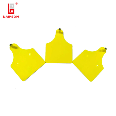 sGS BASF TPU visual Double Cattle Ear Tag with Laser Engraved Numbers for Livestock Identification