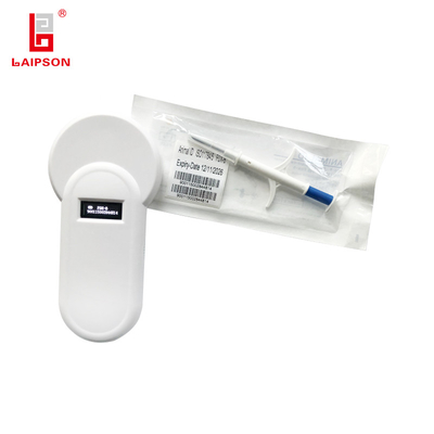2.12*12mm FDX-B HDX RFID Animal ID Injectable Microchips For Dogs Pet Cat With Syringe ICAR Certificated