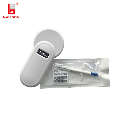 2.12*12mm FDX-B HDX RFID Animal ID Injectable Microchips For Dogs Pet Cat With Syringe ICAR Certificated