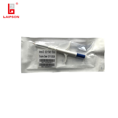2.12*12mm FDX-B HDX RFID Animal ID Injectable Microchips For Dogs Pet Cat With Syringe ICAR Certificated