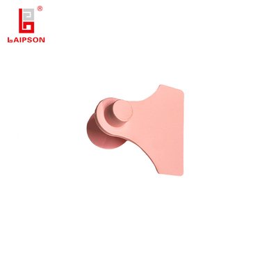 TPU 59mm High Security ISO9001 Visual Tamperproof Sheep Goat Ear Tag With Printing Numbers For Livestock