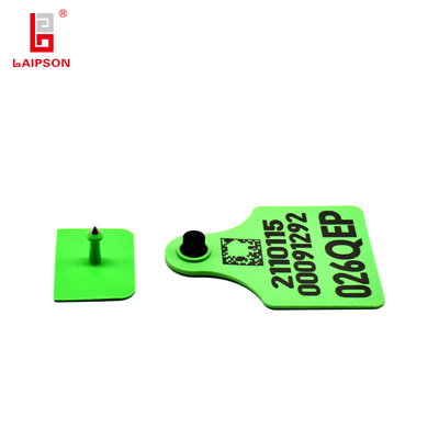 860-960MHZ TPU 98MM Tamperproof Long Range UHF RFID QR Code Llivestock Ear Tags