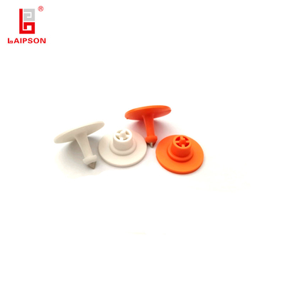 New OEM TPU Custom 28mm Round Pig Tag With Closed Head For Pig Cow Ear Tag