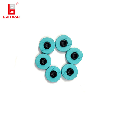 UHF 860Mhz TOP TPU Laipson Waterproof RFID Round Animal Ear Tag For Pig Sheep Farm