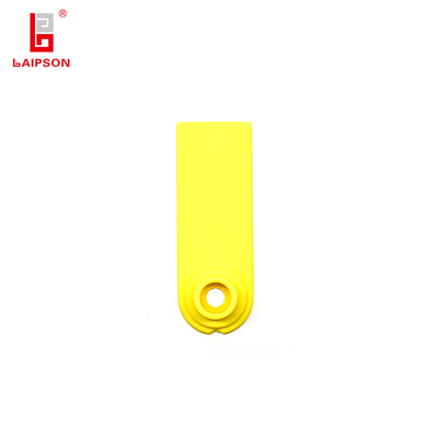 55mm TPU Government Immune Sheep Goat Ear Tag With Printing Bar Code