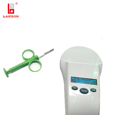 2.12mm HDX-B RFID Animal ID Injectable Microchips For Dogs Pets With Syringe Certificated