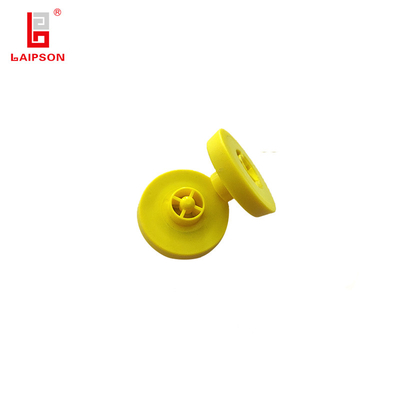 New Round Waterproof 134.2Khz RFID HDX Animal Ear Tag For Cattle Sheep Pig Tracking