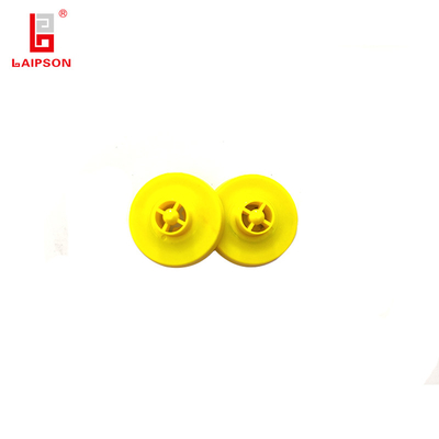 New Round Waterproof 134.2Khz RFID HDX Animal Ear Tag For Cattle Sheep Pig Tracking