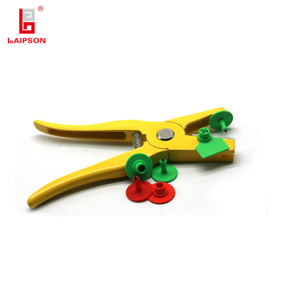 New Two Piece Aluminium Alloy Ear Tag Pliers Ear Tag Applicator For Cow Cattle Sheep Farm