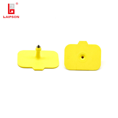 BASF 52*38mm New TPU Two Pieces Square Identification Male Ear Tag With Metal Tip For Goat Farm
