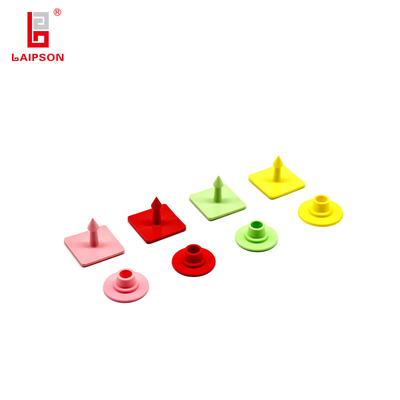 Laipson 30mm 860-960Mhz UHF Rfid Pig Swine Ear Tag With Better Reading Range For Pig Sheep