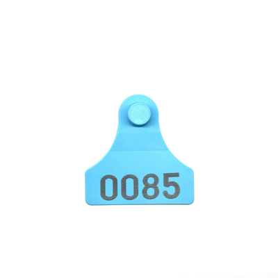 ISO9001 Certified Sheep Ear Tag With Laser Printing And Pen Marking For Livestock Management And Tracking In Sheep Farm