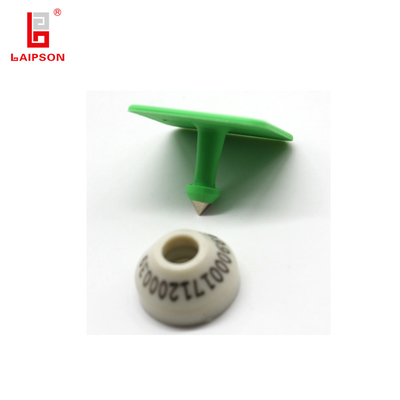 Round 22mm LF RFID Pig Cattle Sheep Ear Tags With Closed For Livestock Farm