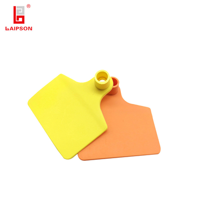 62mm Medium Tpu Government Use Cow Cattle Ear Tag For Livestock