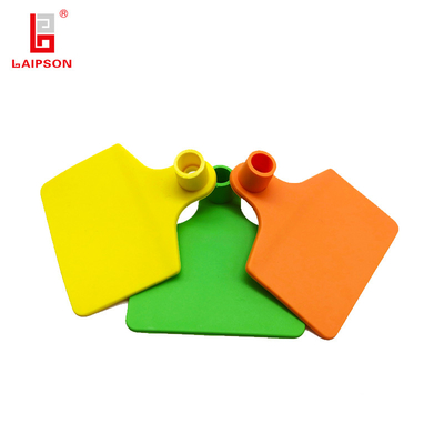 62mm Medium Tpu Government Use Cow Cattle Ear Tag For Livestock