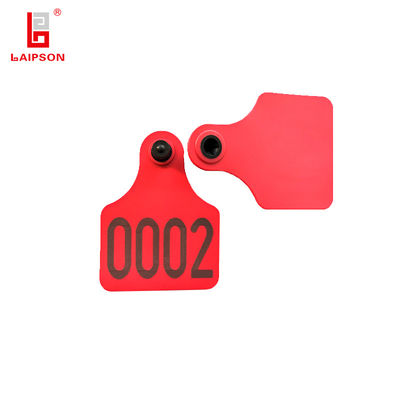 TOP TPU 890Mhz Tamperproof UHF RFID Ear Tag For Livestock Cattle Sheep Pig Ear Tag
