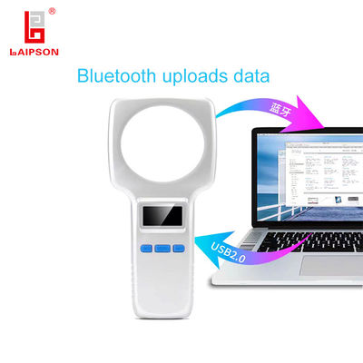 134.2khz FDX-B Rfid Temperature Reader With Bluetooth Function For Pets