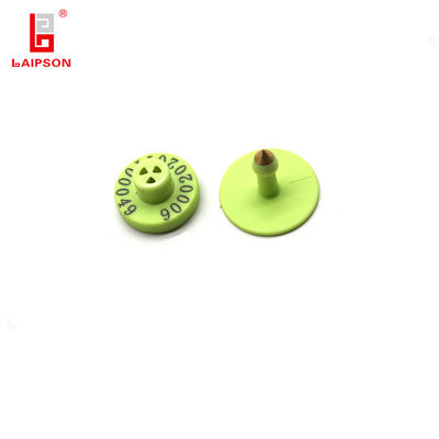 25MM TPU Tamperproof FDX-B HDX RFID Ear Tag For Goat Sheep Swine