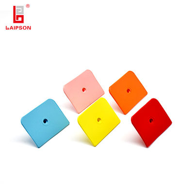 BASF TPU 52*38mm OEM Визуальная пластиковая лазерная печать QR-код Свиньи Овцы Мужские ушные метки