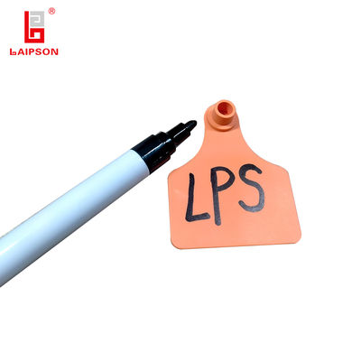 Окружающая среда Rohs Ультрафиолетоустойчивый Постоянный импортируемый чернила Антиблеирующий ушной метки Маркер ручка Для свиней Кровь Коза